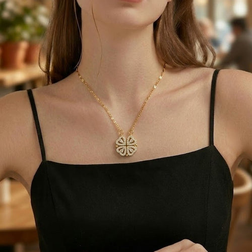 Clover Necklace - Rose Gold