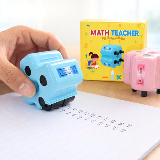 Math Teacher 4-in-1 Stamp
