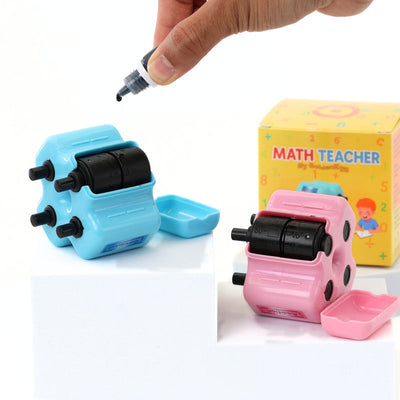 Math Teacher 4-in-1 Stamp