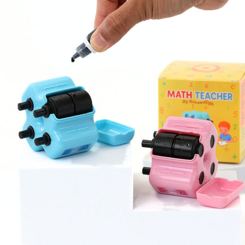 Math Teacher 4-in-1 Stamp