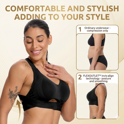 FlexOutlet™ Posture-Correction Bra - Back Support & Lift