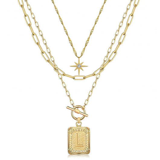 Bohemia Necklace With Personlized Letter