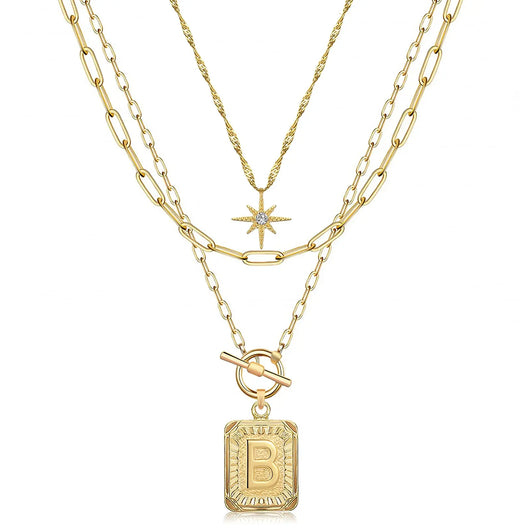 Bohemia Necklace With Personlized Letter