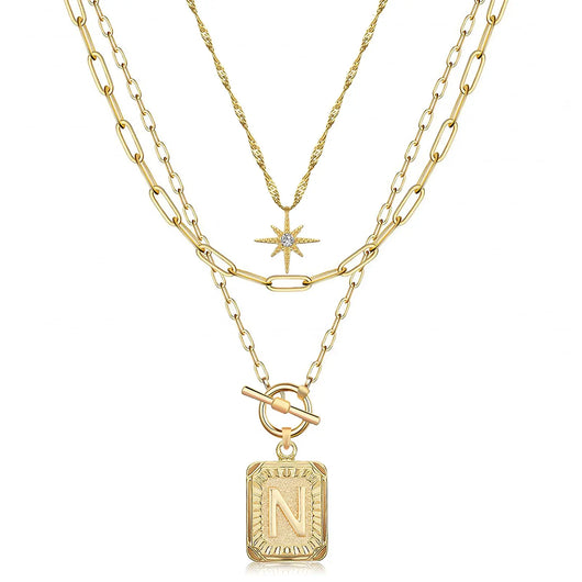 Bohemia Necklace With Personlized Letter