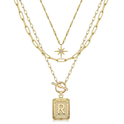 Bohemia Necklace With Personlized Letter