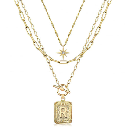 Bohemia Necklace With Personlized Letter