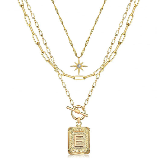 Bohemia Necklace With Personlized Letter