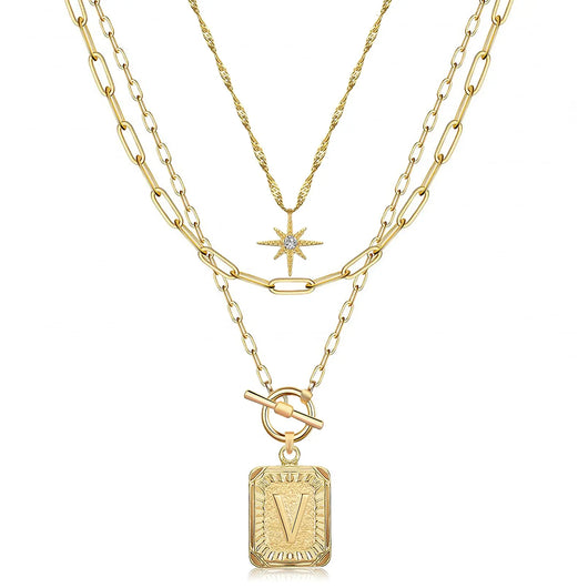 Bohemia Necklace With Personlized Letter