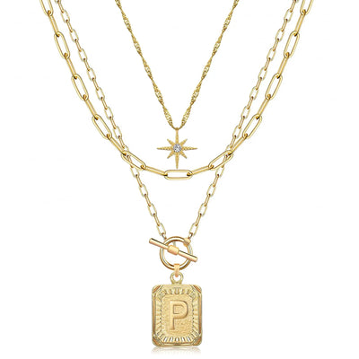 Bohemia Necklace With Personlized Letter