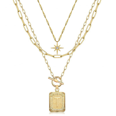 Bohemia Necklace With Personlized Letter
