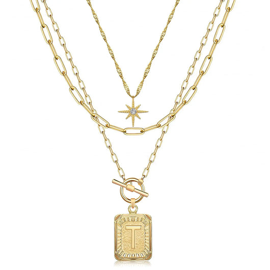 Bohemia Necklace With Personlized Letter