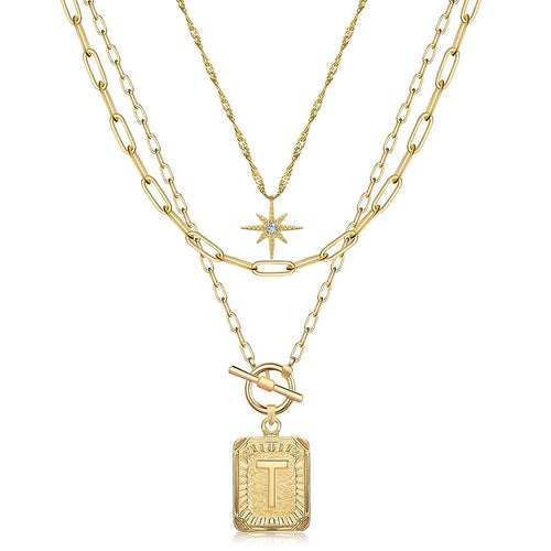 Bohemia Necklace With Personlized Letter