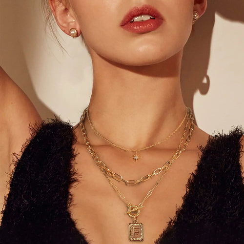 Bohemia Necklace With Personlized Letter