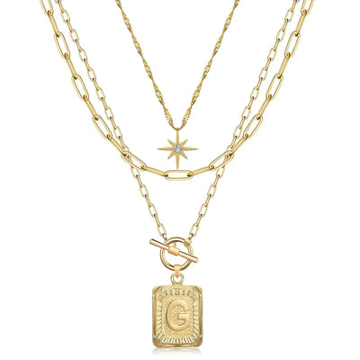 Bohemia Necklace With Personlized Letter