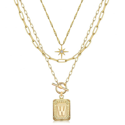 Bohemia Necklace With Personlized Letter