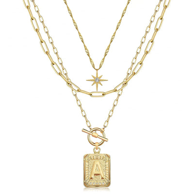 Bohemia Necklace With Personlized Letter
