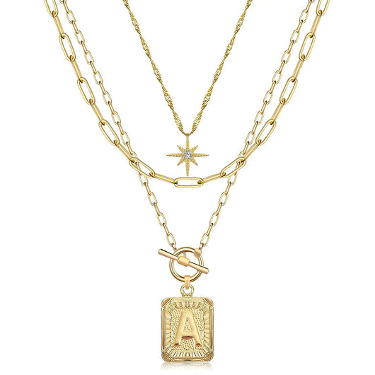 Bohemia Necklace With Personlized Letter