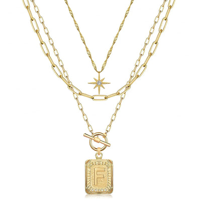 Bohemia Necklace With Personlized Letter
