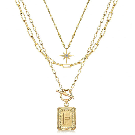 Bohemia Necklace With Personlized Letter