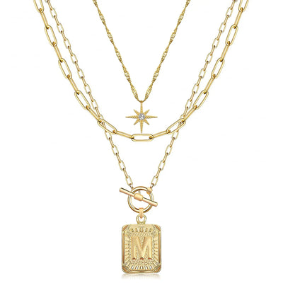 Bohemia Necklace With Personlized Letter