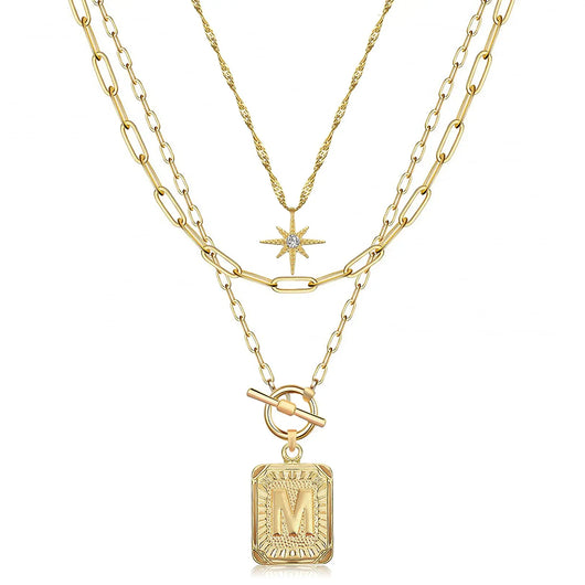 Bohemia Necklace With Personlized Letter