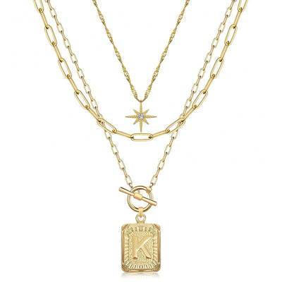 Bohemia Necklace With Personlized Letter