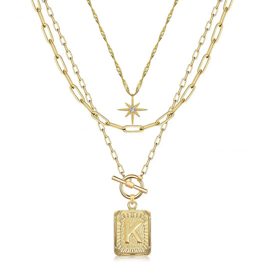 Bohemia Necklace With Personlized Letter