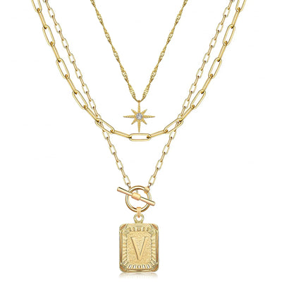 Bohemia Necklace With Personlized Letter