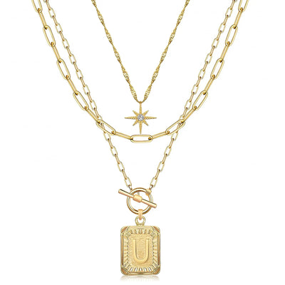 Bohemia Necklace With Personlized Letter