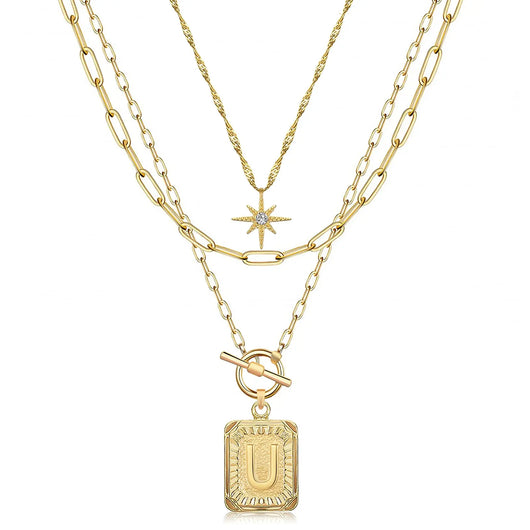 Bohemia Necklace With Personlized Letter