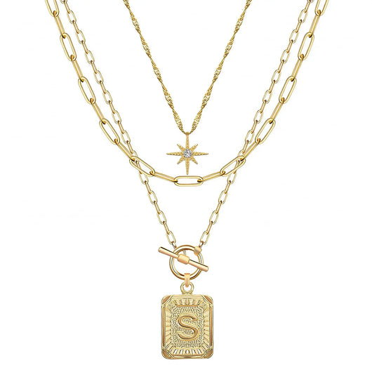 Bohemia Necklace With Personlized Letter