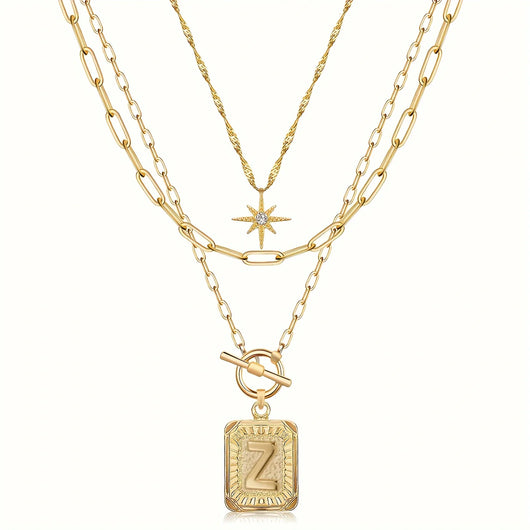 Bohemia Necklace With Personlized Letter