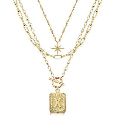 Bohemia Necklace With Personlized Letter