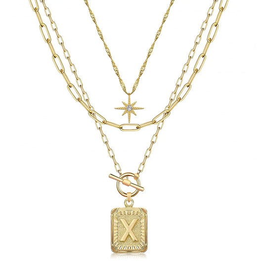 Bohemia Necklace With Personlized Letter