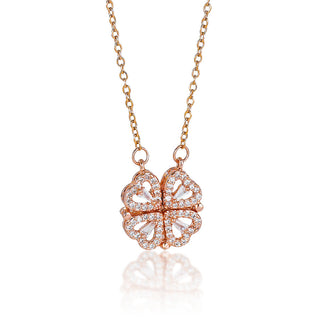 Clover Necklace - Rose Gold