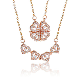 Clover Necklace - Rose Gold