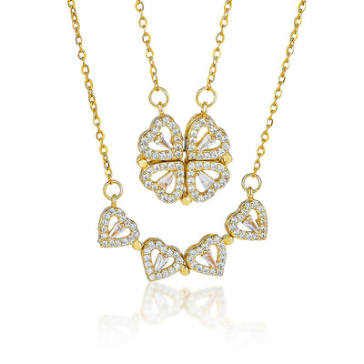 Clover Necklace - Rose Gold