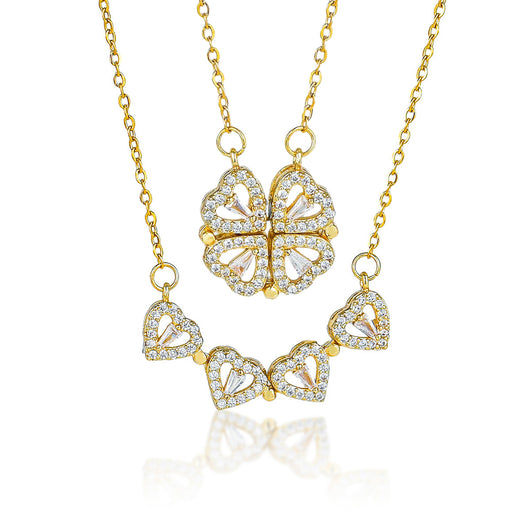 Clover Necklace - Rose Gold