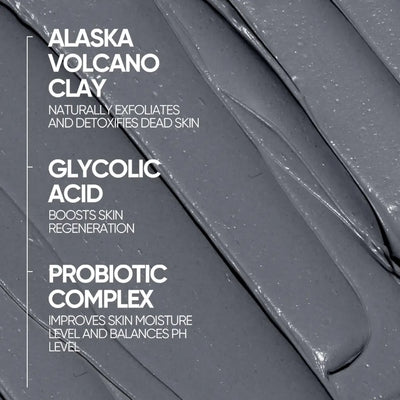 Alaska Volcano Pore Clay Stick